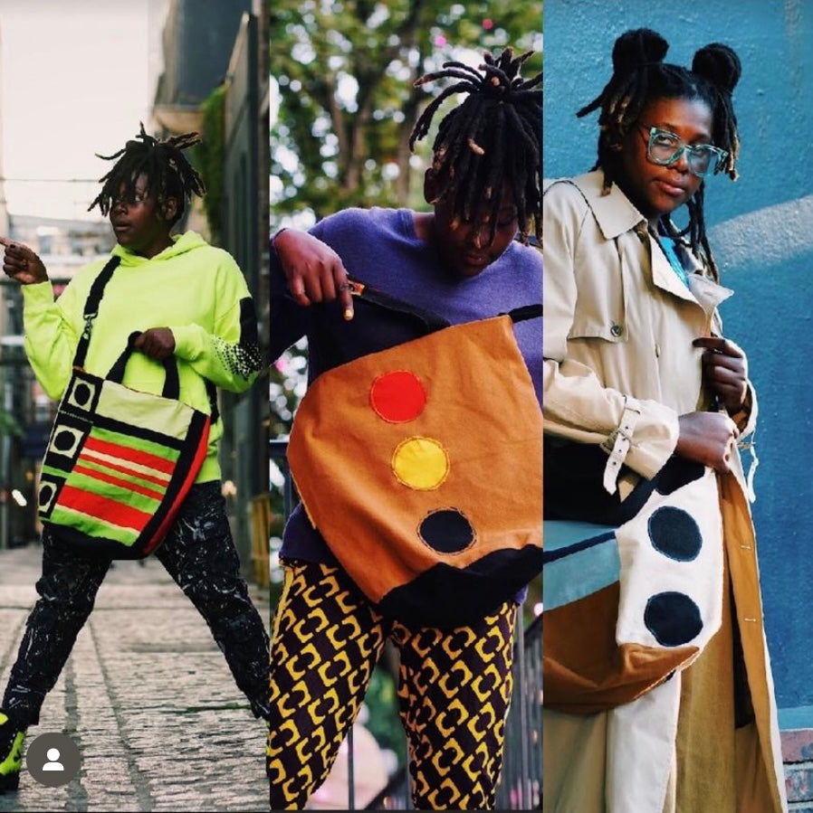 Black Lit Bags, A Photoshoot, An Art Exhibit